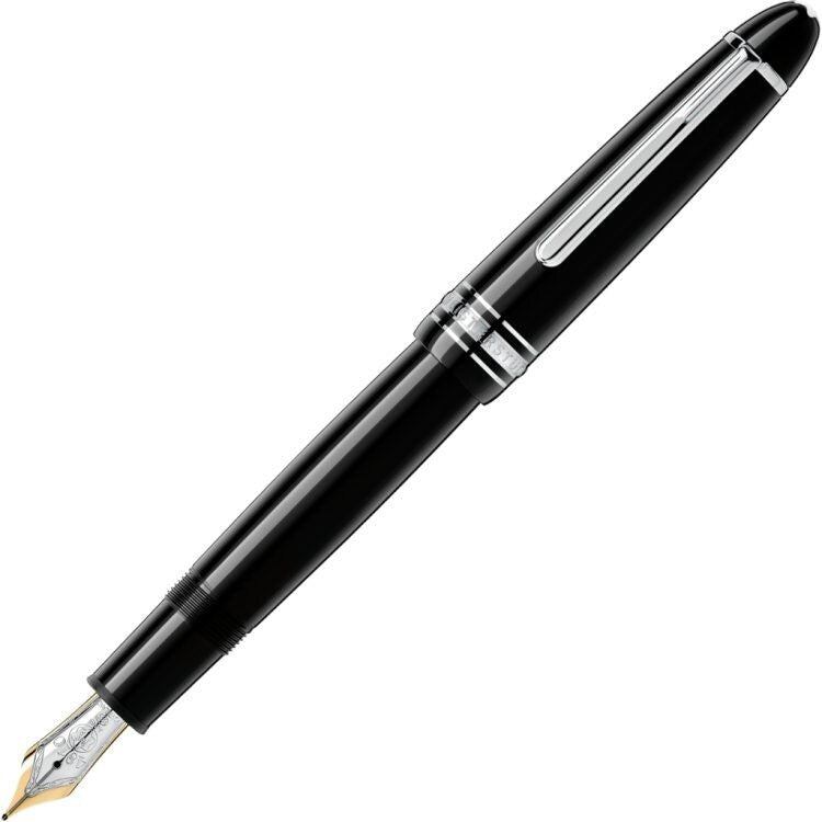 Stylo plumeMontblancStylo plume Montblanc Meisterstück LeGrand Traveller Platiné