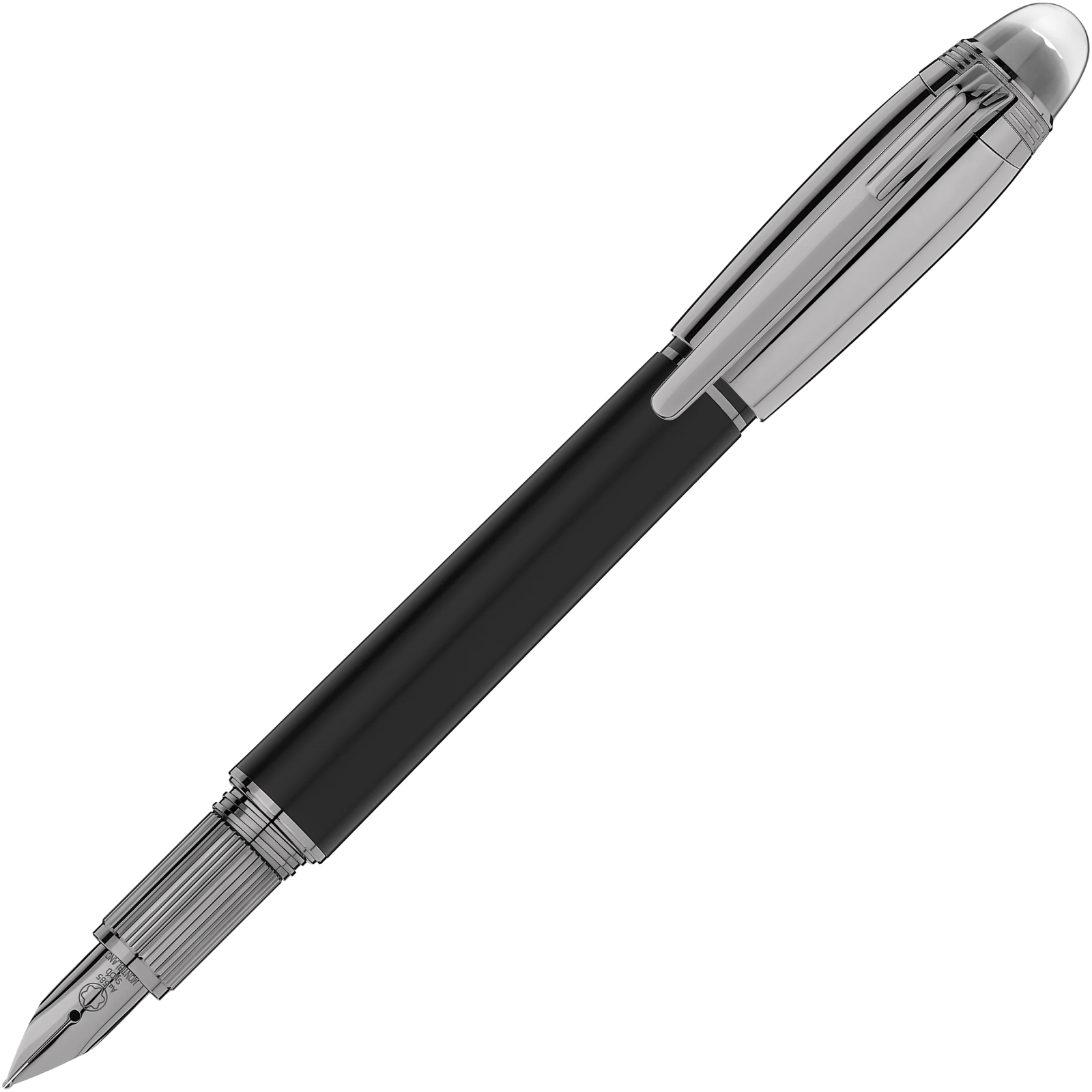Stylo plumeMontblancStylo plume Montblanc StarWalker Ultra Black Doué (F)
