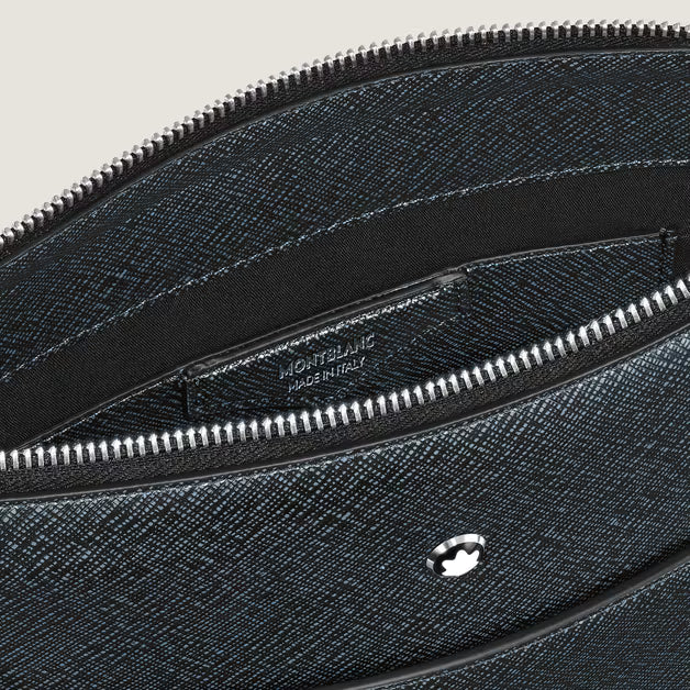 Sacola Mensageiro Vertical em Couro Sartorial 
