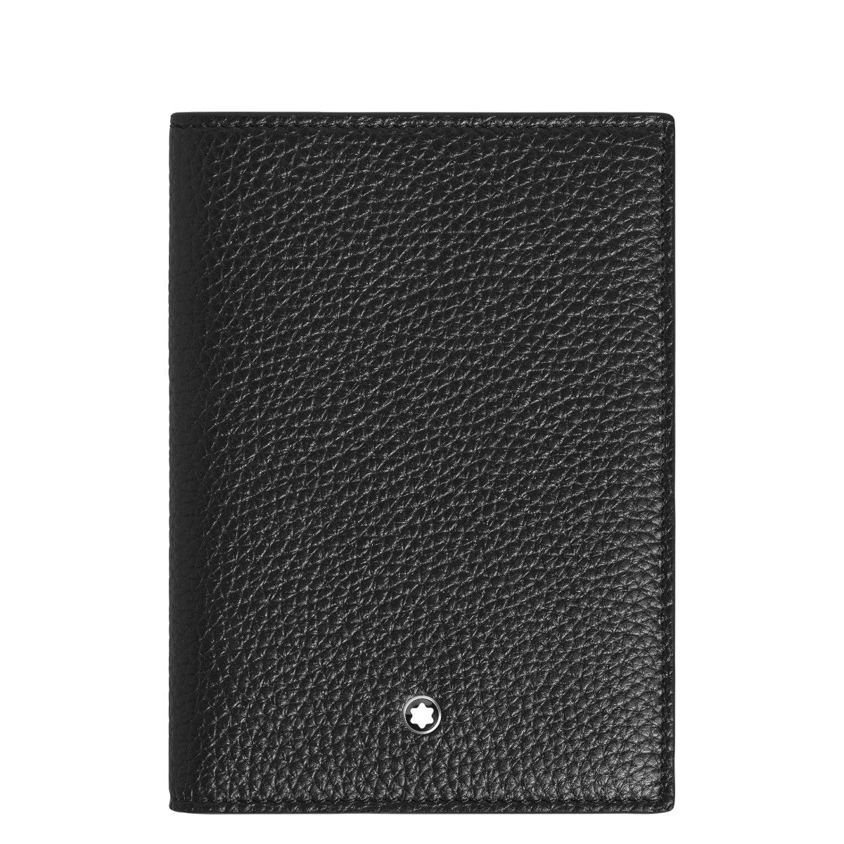Porte-Passeport Montblanc en Cuir Grainé Noir