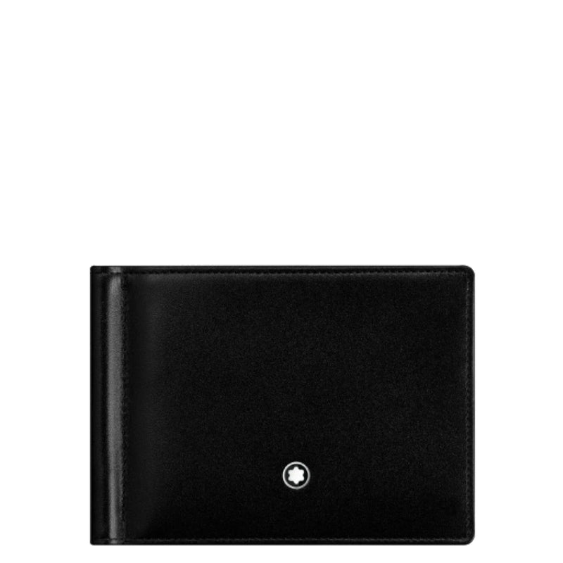 Portefeuille 6 cartes avec pince à billets Montblanc Meisterstück