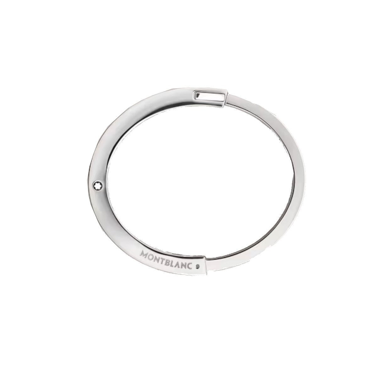Bracelet hommeMontblancBracelet Jonc Montblanc en Acier avec Motif Extreme