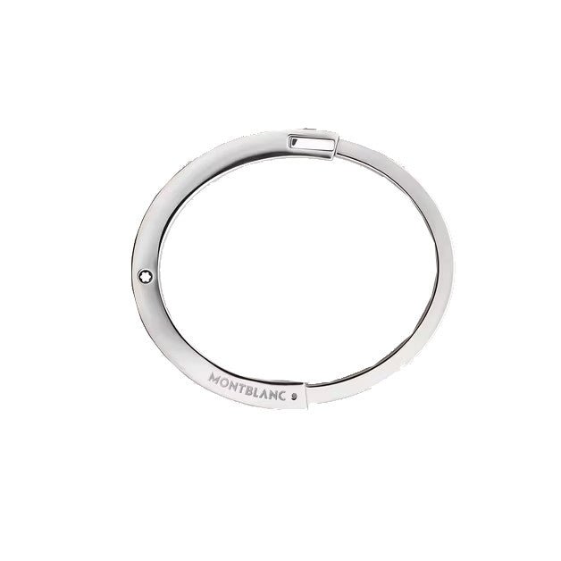 Bracelet hommeMontblancBracelet Jonc Montblanc en Acier avec Motif Extreme