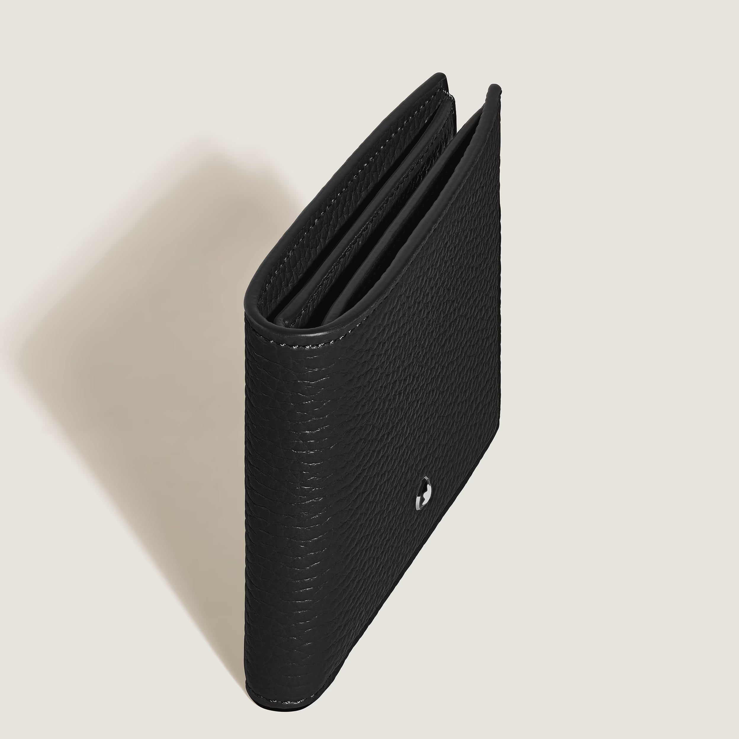 Portefeuille 6cc en Cuir Grainé