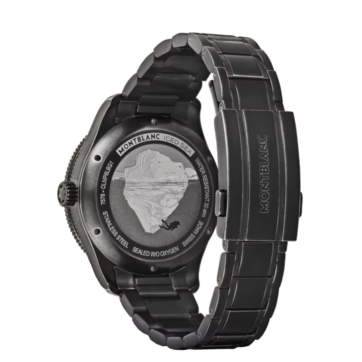 Montblanc Iced Sea Automático Fecha 0 Oxígeno 
