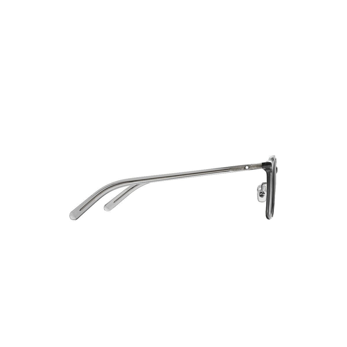 Lunettes de soleilMontblancLunettes de soleil ovales à monture en acétate gris