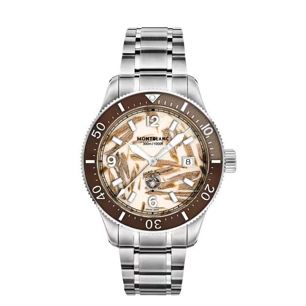 MontreMontblancMontblanc Iced Sea Automatic Date 0 Oxygen Édition limitée 700