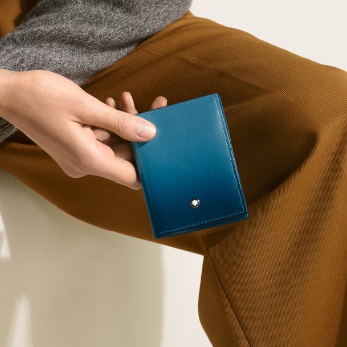 Porte - cartesMontblancPorte - cartes 4cc en cuir Montblanc Meisterstück