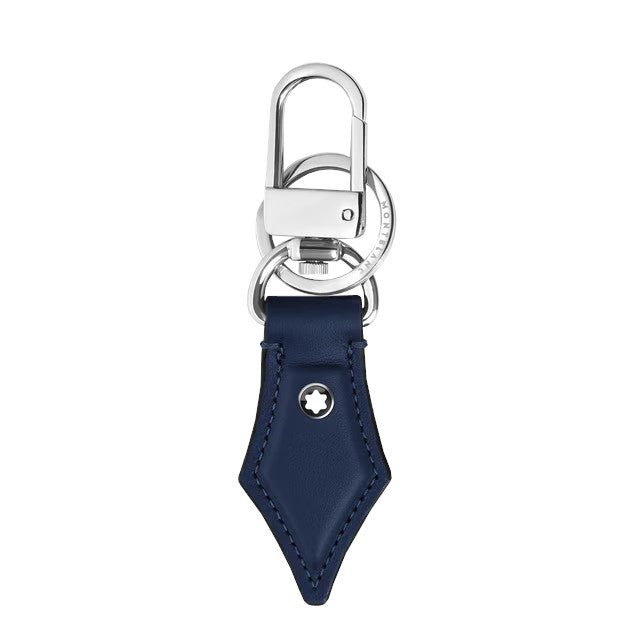 Porte - clésMontblancPorte - Clés plume en cuir Montblanc Meisterstück Bleu