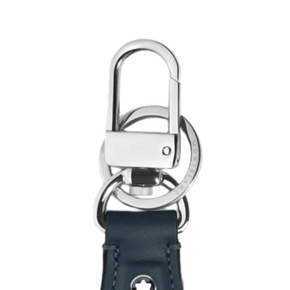 Porte - clésMontblancPorte - Clés plume en cuir Montblanc Meisterstück Bleu