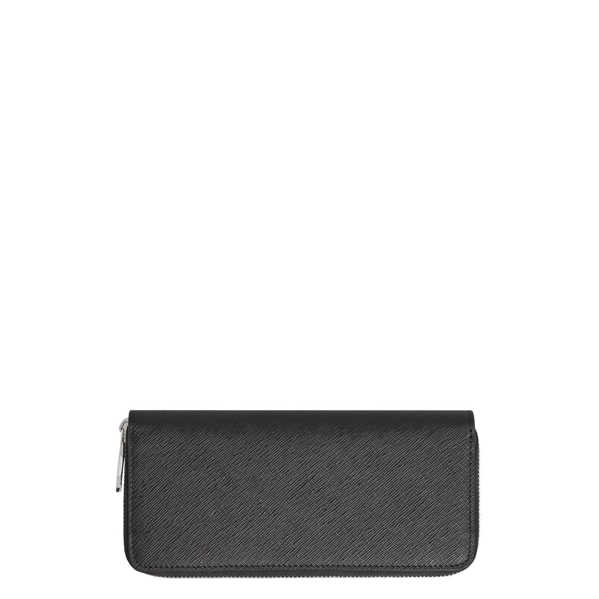 PortefeuilleMontblancPortefeuille 8cc Zippé Montblanc Sartorial Noir