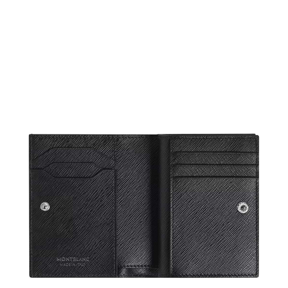 PortefeuilleMontblancPortefeuille Compact 6cc Zippé Montblanc Sartorial Noir