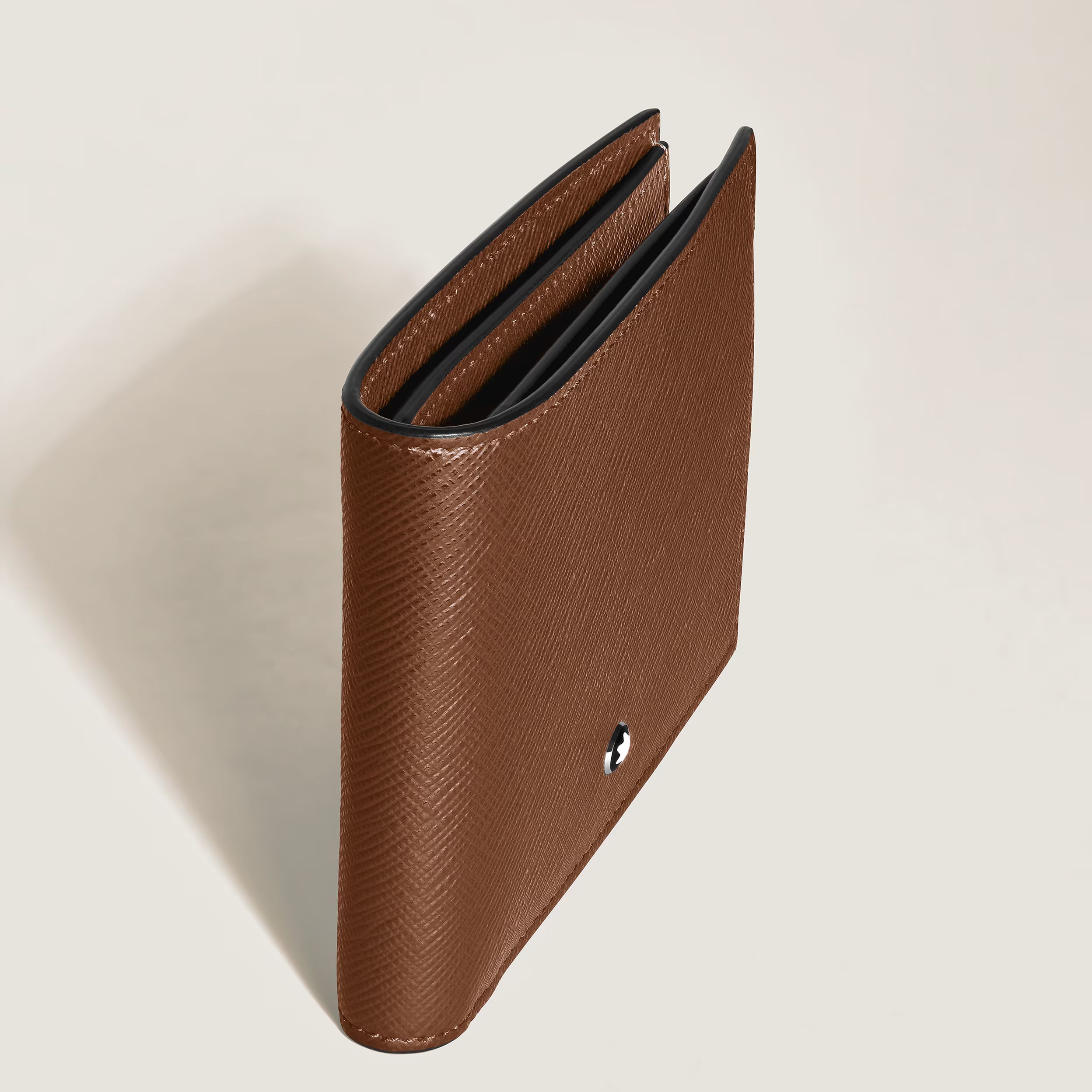 Portefeuille 6cc en Cuir Sartorial