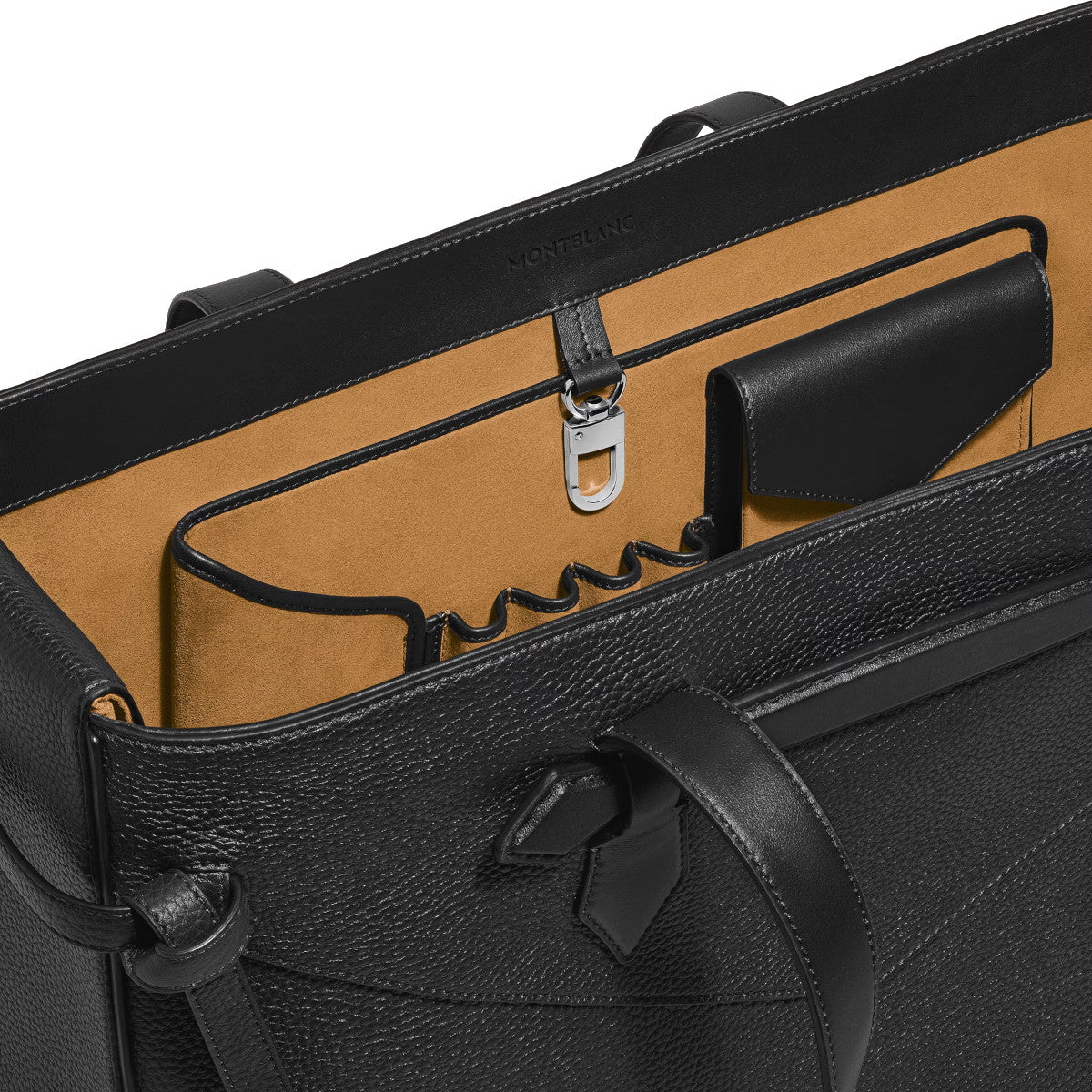Sac fourre toutMontblancSac cabas Montblanc horizontal Envelope Grainé Noir