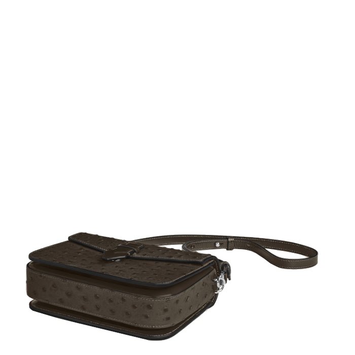 Sacoche à bandoulièreMontblancSac à bandoulière Montblanc en cuir embossé Autruche