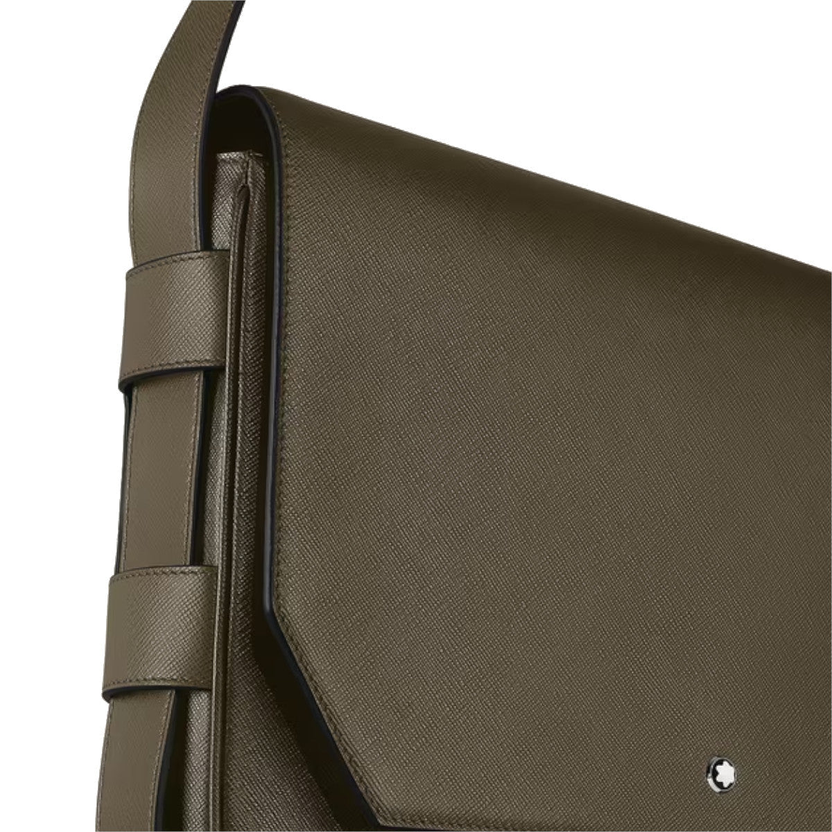 Sacoche à bandoulièreMontblancSac Messenger Montblanc en cuir Sartorial Kaki
