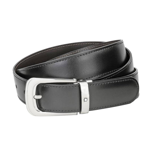 Ceinture décontractée Montblanc réversible coupée à la taille