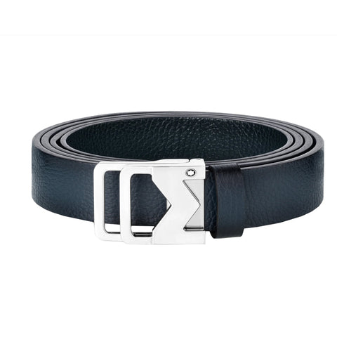 Ceinture en cuir sfumato boucle M 35 mm