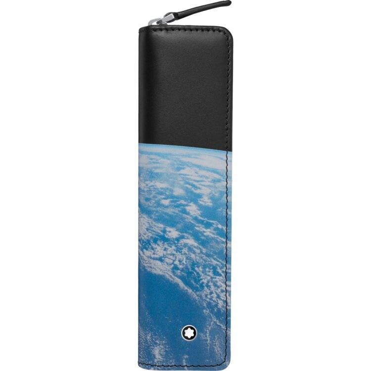 Étui 1 instrument d'écriture avec zip intégral Montblanc Meisterstück Selection StarWalker - Boutique-Officielle-Montblanc-Cannes