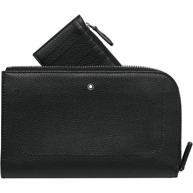 Pochette 2 en 1 petit format Meisterstück Soft Grain