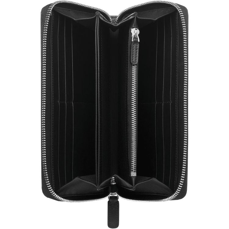 Portefeuille 12cc avec zip intégral Montblanc Meisterstück Soft Grain
