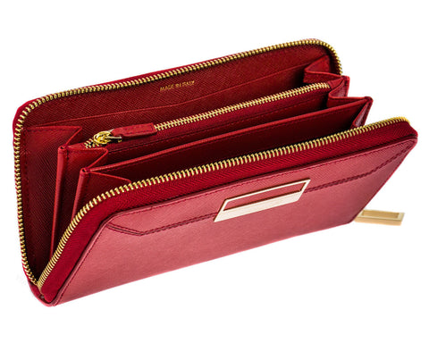 Portefeuille long 8cc zippé