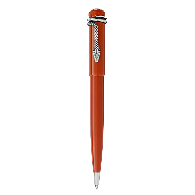 Stylo bille Montblanc Heritage Collection Rouge et Noir Special Edition Corail