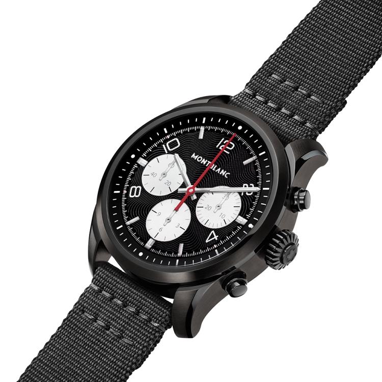 Summit 2 acier noir et nylon - Boutique-Officielle-Montblanc-Cannes