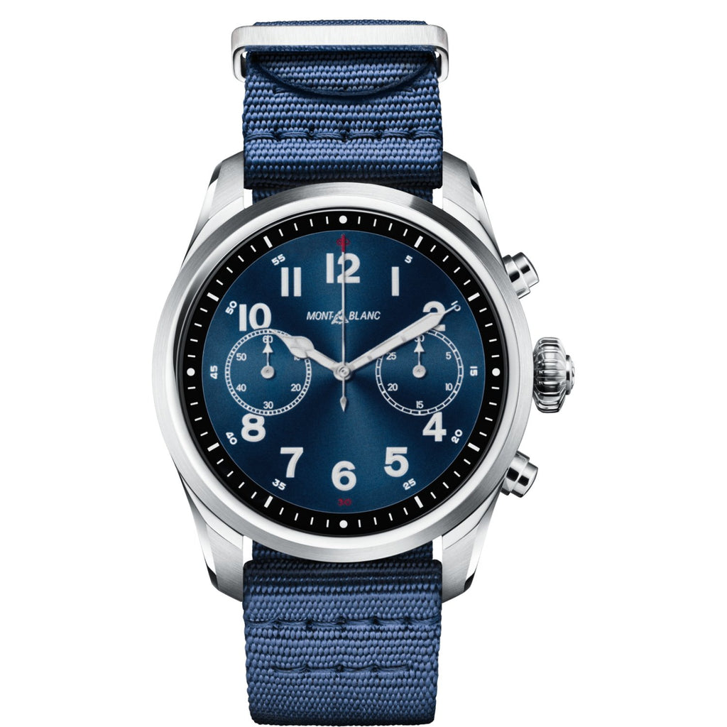 Summit 2 en acier inoxydable et nylon - Boutique-Officielle-Montblanc-Cannes