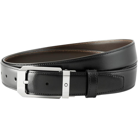 CeintureMontblancCeinture affaires réversible Montblanc noire/marron à couper selon la taille