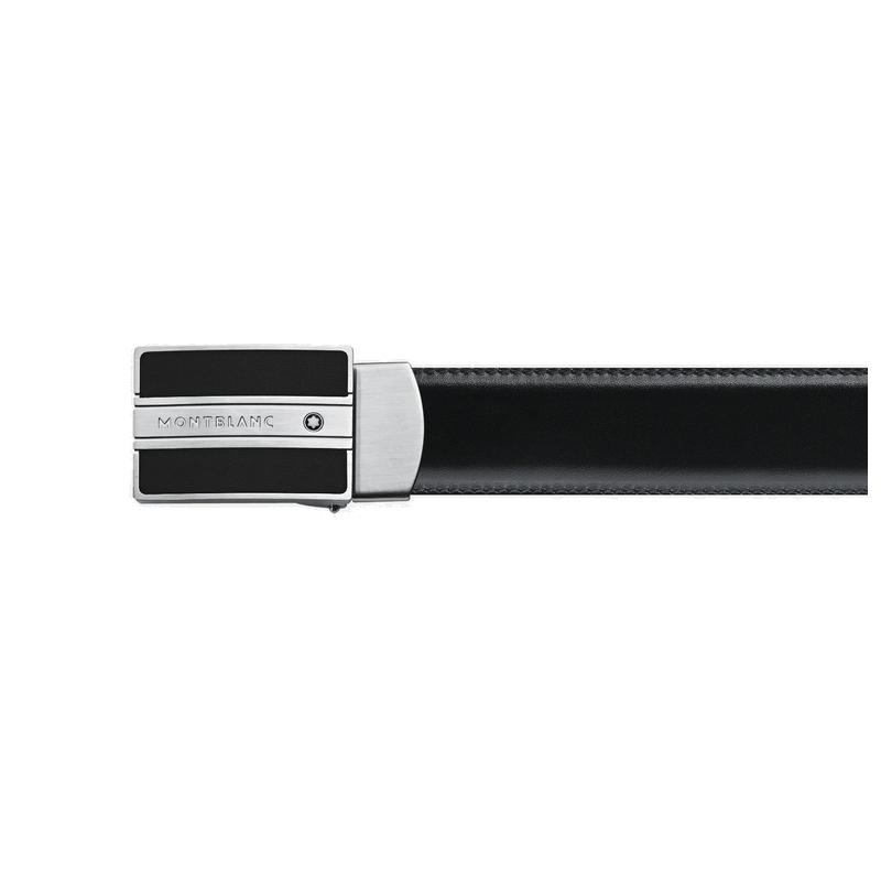 CeintureMontblancCeinture réversible Montblanc de 30 mm en cuir noir/marron