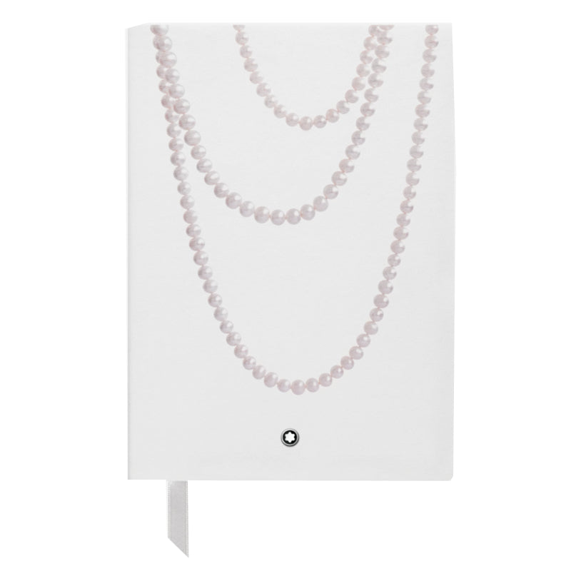 Carnet #146 Montblanc Fine Stationery Ladies Edition Pearl White, avec lignes