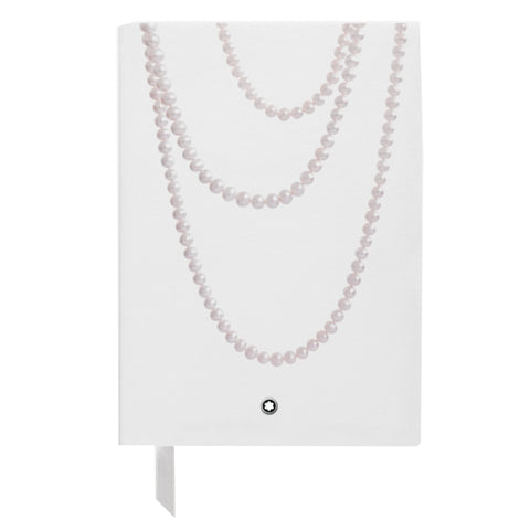 Carnet #146 Montblanc Fine Stationery Ladies Edition Pearl White, avec lignes