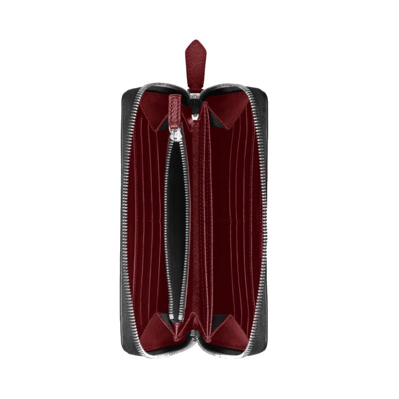 PortefeuilleMontblancPortefeuille 12cc avec zip circulaire Montblanc Sartorial