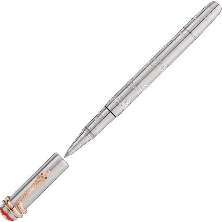 RollerballMontblancRollerball Heritage Rouge Et Noir Solitaire Serpent Limited Edition 1906