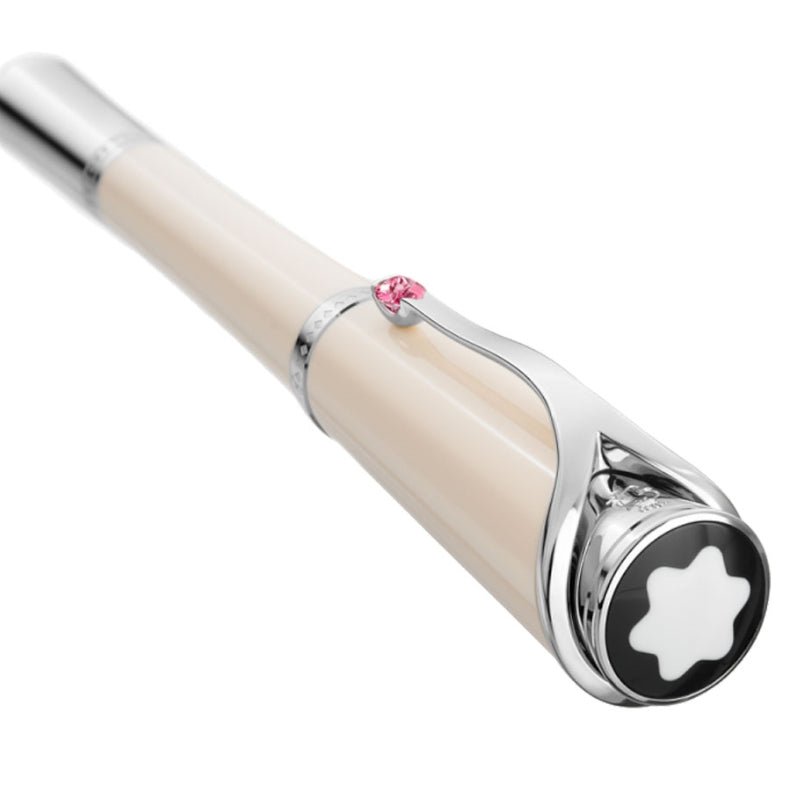 Bolígrafo Montblanc Muses Edition Princesa Grace De Mónaco Marfil